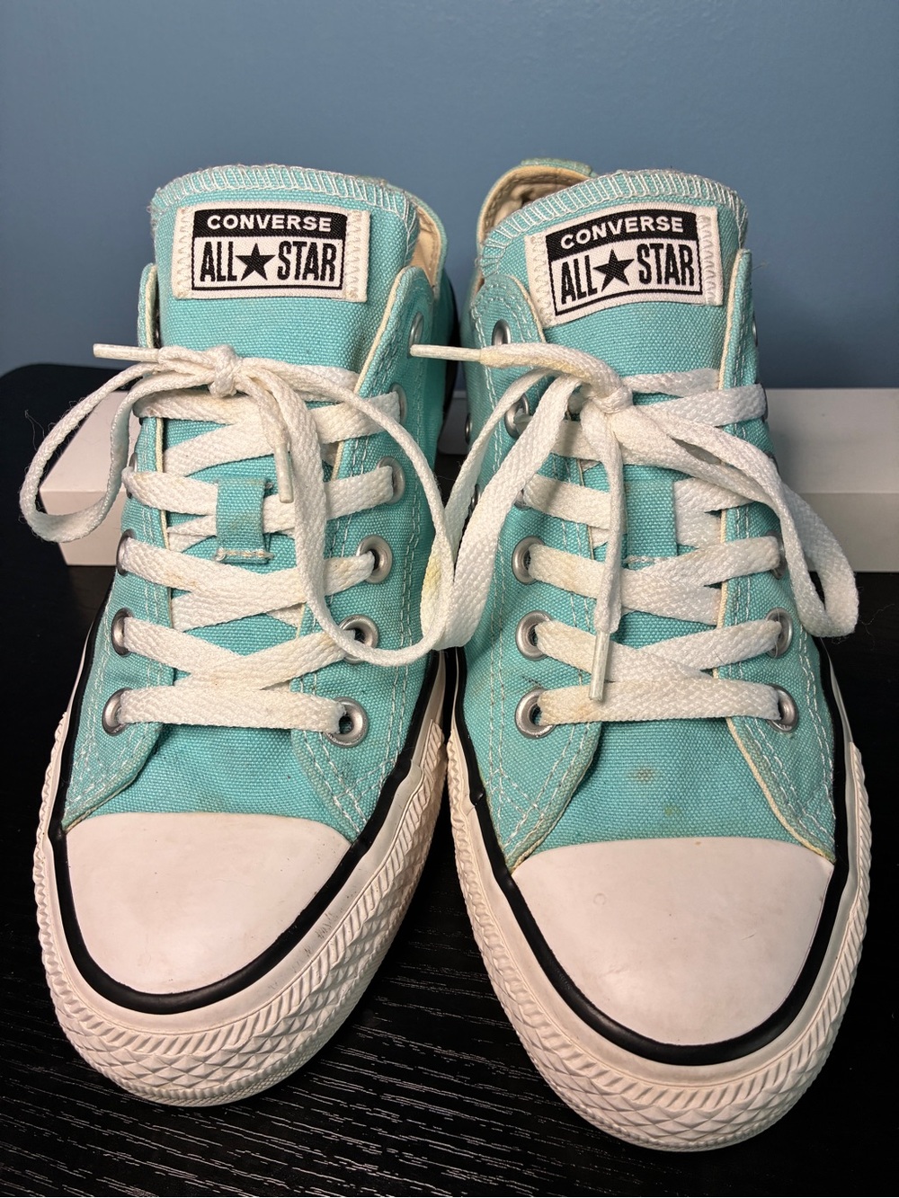Converse All Star Low Top Sneakers in Aqua